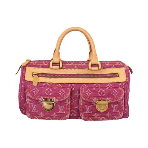 pink louis vuitton bag tote|louis vuitton pink denim bag.